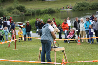 Blindenhundvorführung