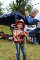 Feuerwehrrutsche und los gehts!